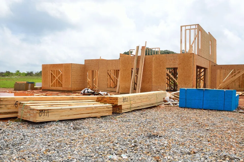 New home construction build